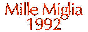 Mille Miglia 1992